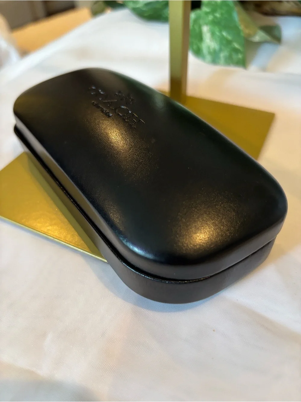 COACH Black Eyewear Case